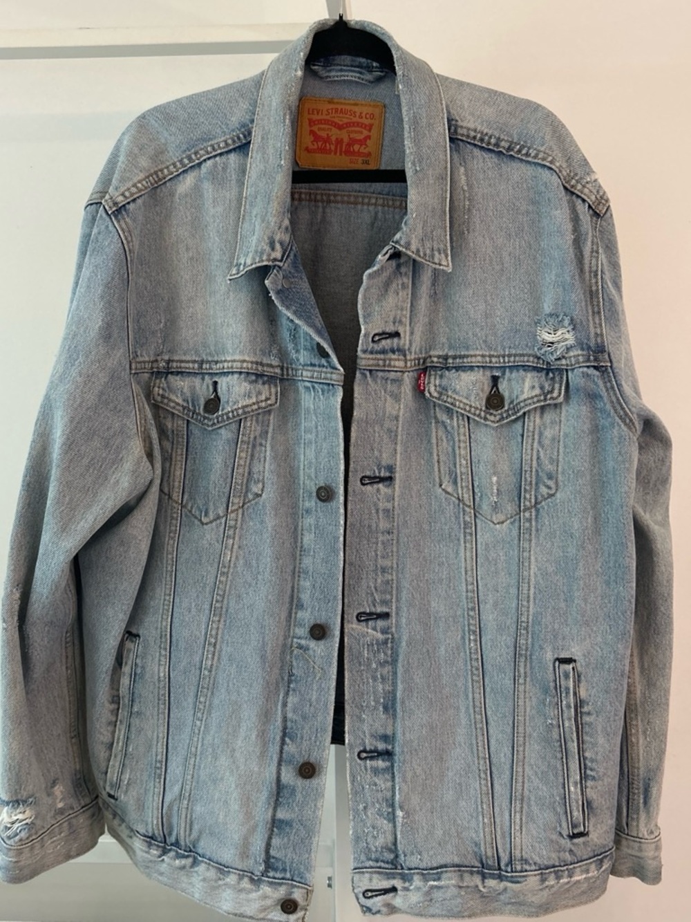 Levi's Light Blue Denim Jacket - Picture 1 of 4